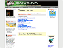 Tablet Screenshot of kabaweb.com